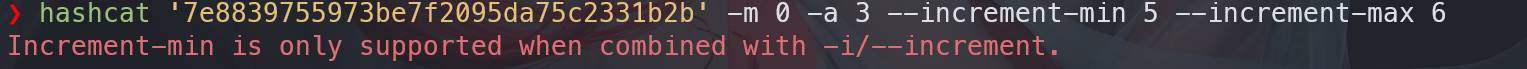 increment-min error