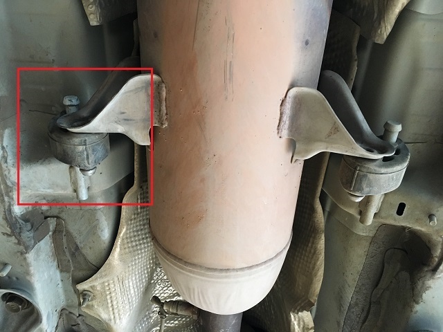 car underside