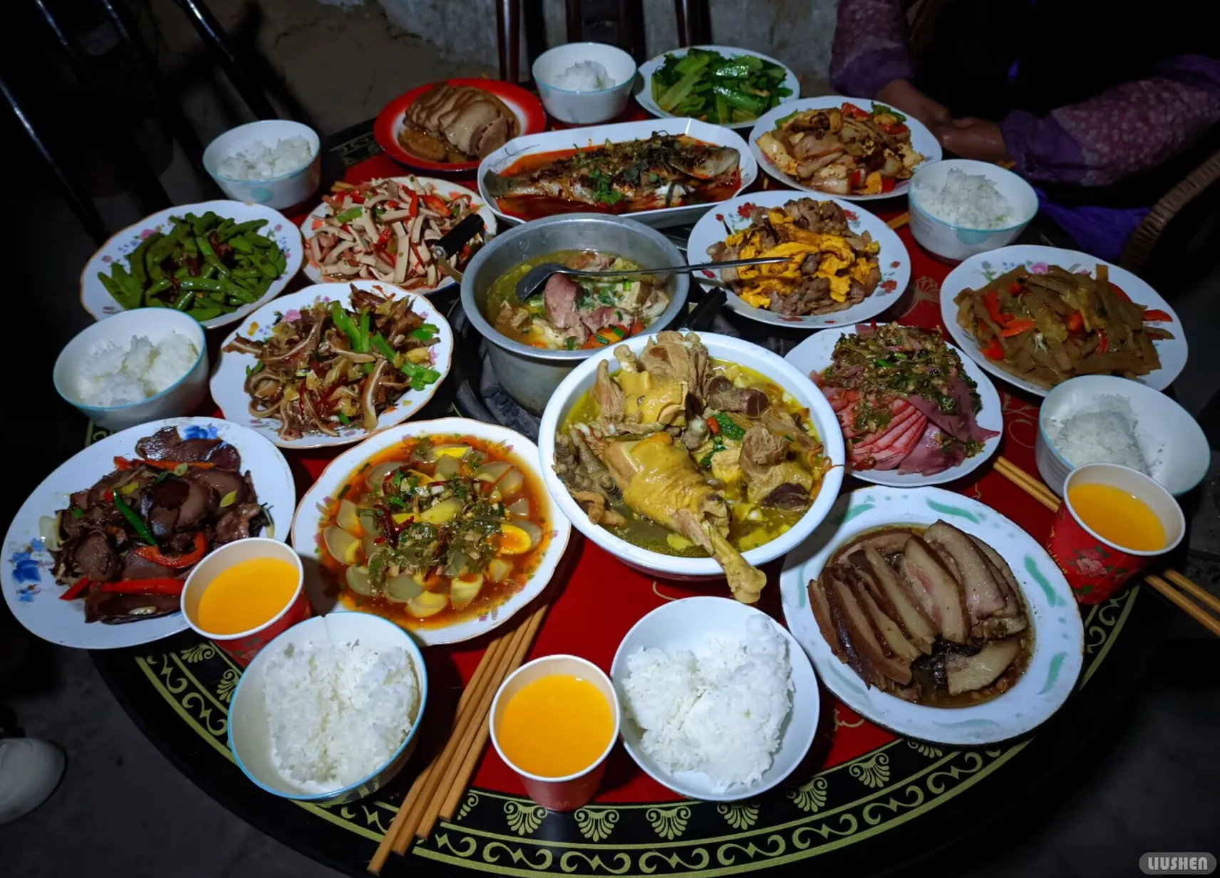 New Year’s Eve dinner