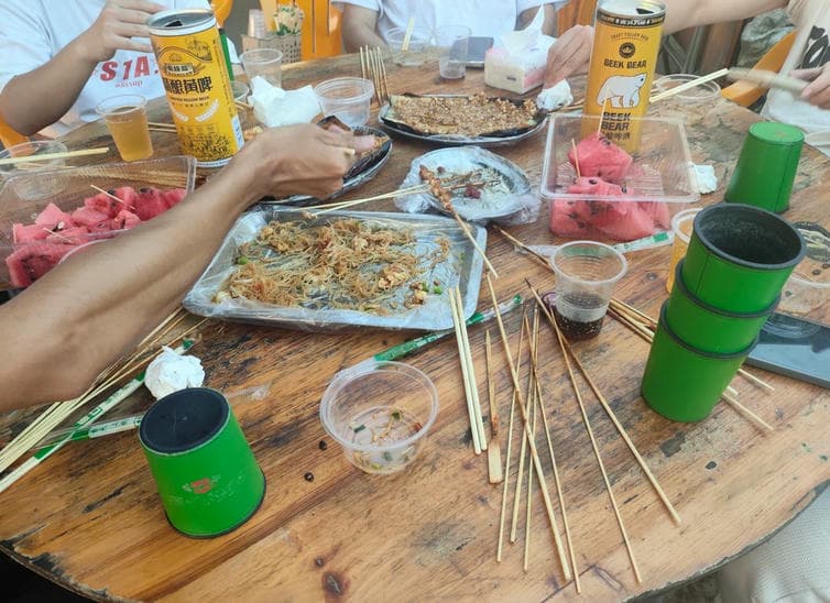 Dorm gathering on 2025-07-04