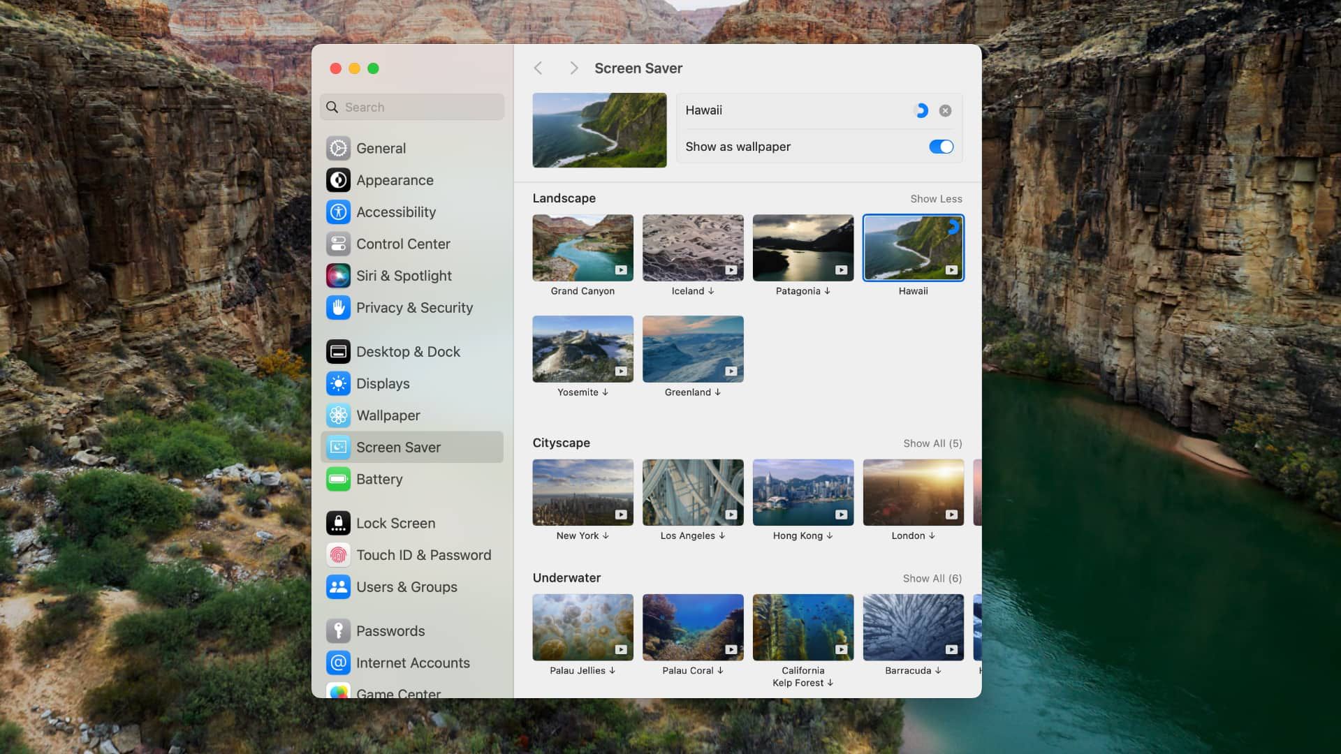 Slow screensaver downloads in Settings